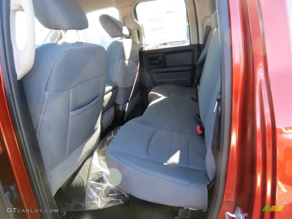Black/Diesel Gray Interior 2013 Ram 1500 Express Quad Cab Photo #76074829