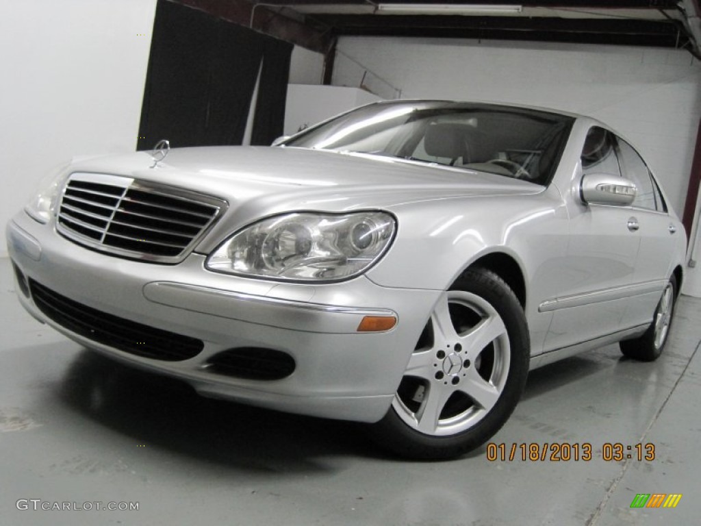 2004 S 430 Sedan - Brilliant Silver Metallic / Ash photo #2