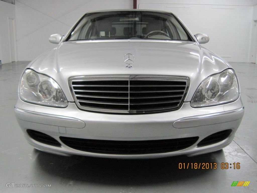 2004 S 430 Sedan - Brilliant Silver Metallic / Ash photo #6