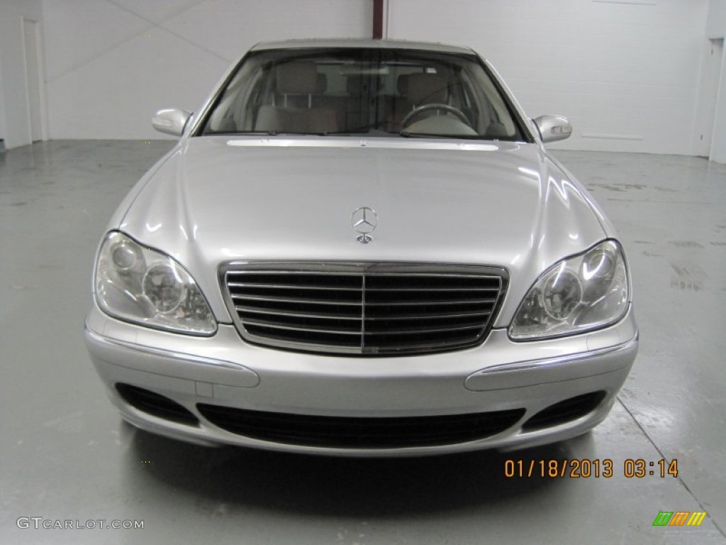 2004 S 430 Sedan - Brilliant Silver Metallic / Ash photo #7