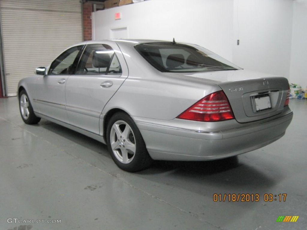 2004 S 430 Sedan - Brilliant Silver Metallic / Ash photo #10