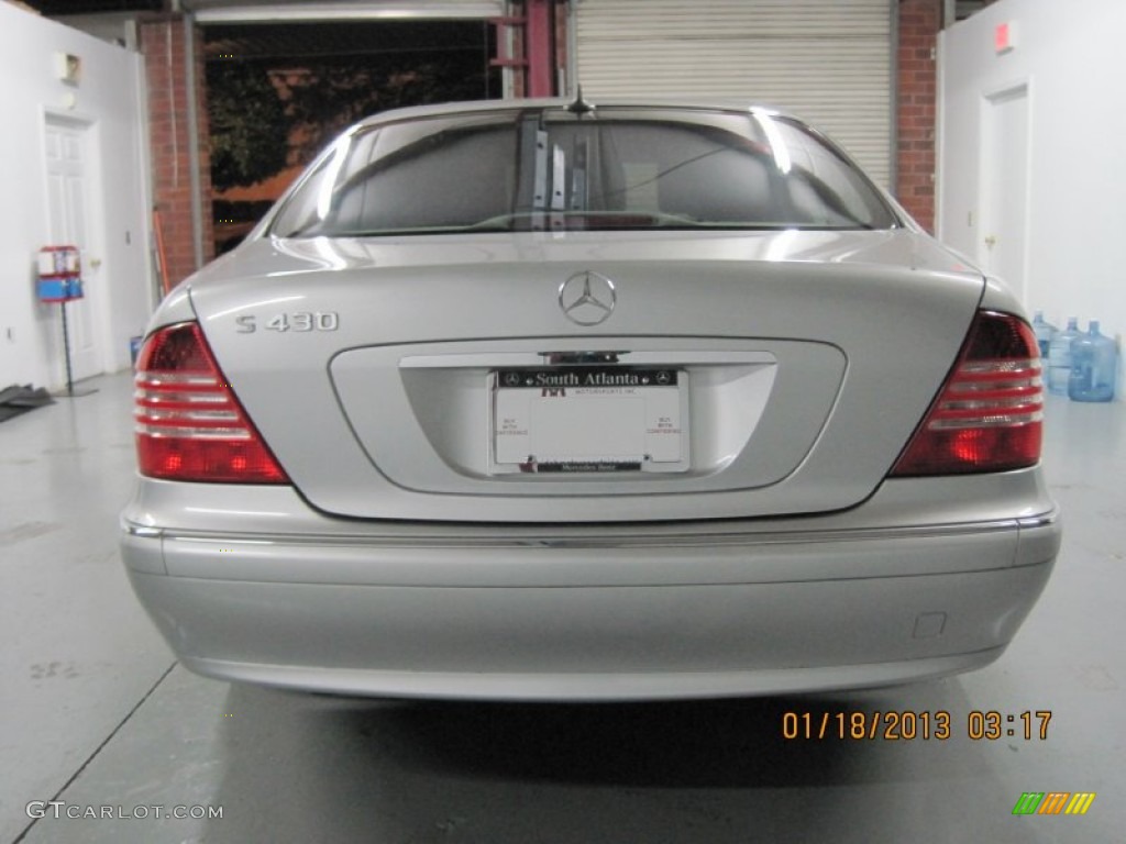 2004 S 430 Sedan - Brilliant Silver Metallic / Ash photo #14