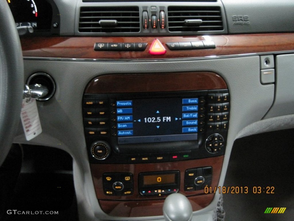 2004 S 430 Sedan - Brilliant Silver Metallic / Ash photo #22