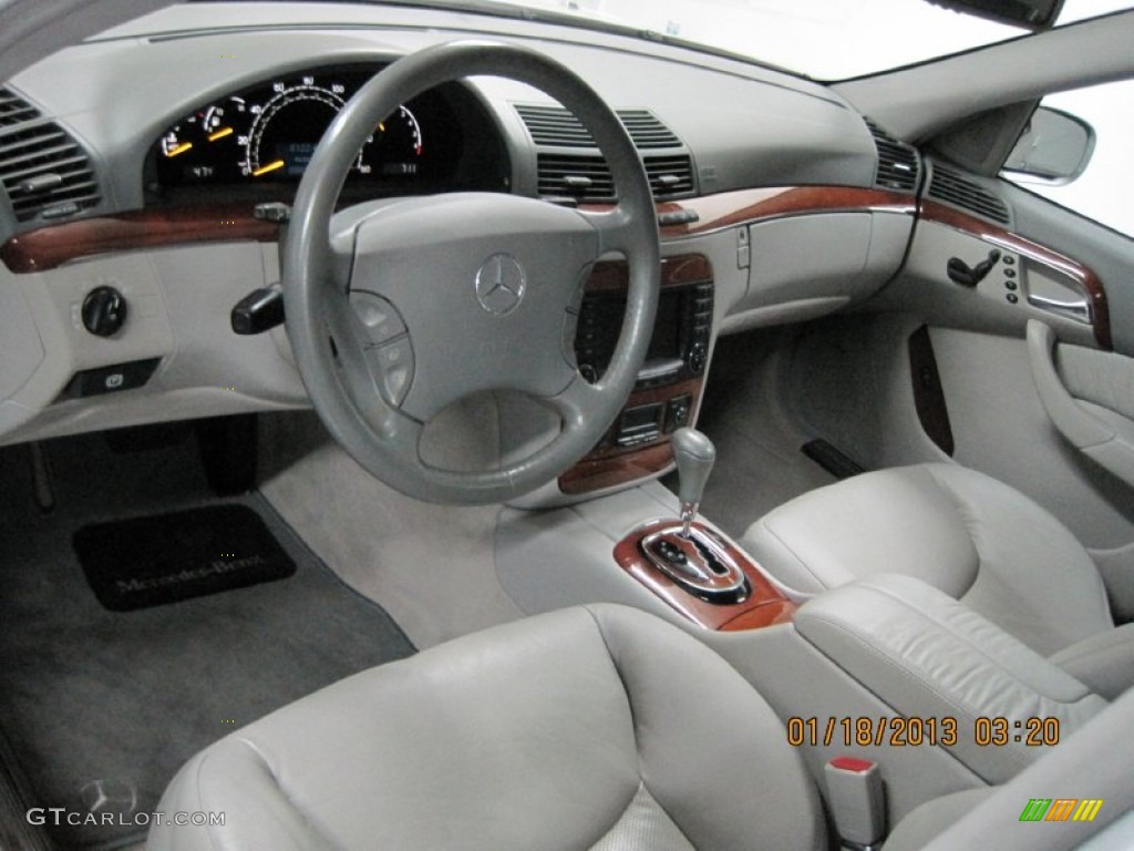 2004 S 430 Sedan - Brilliant Silver Metallic / Ash photo #28