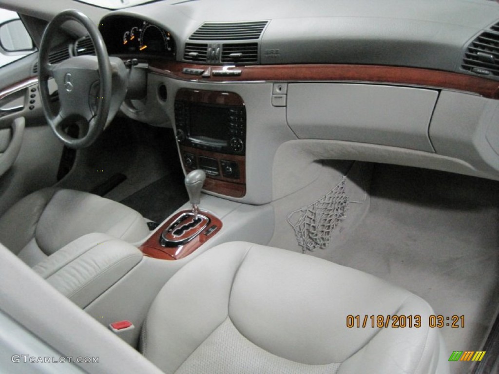 2004 S 430 Sedan - Brilliant Silver Metallic / Ash photo #29
