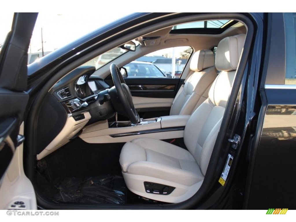2012 7 Series 750Li Sedan - Dark Graphite Metallic / Oyster/Black photo #11