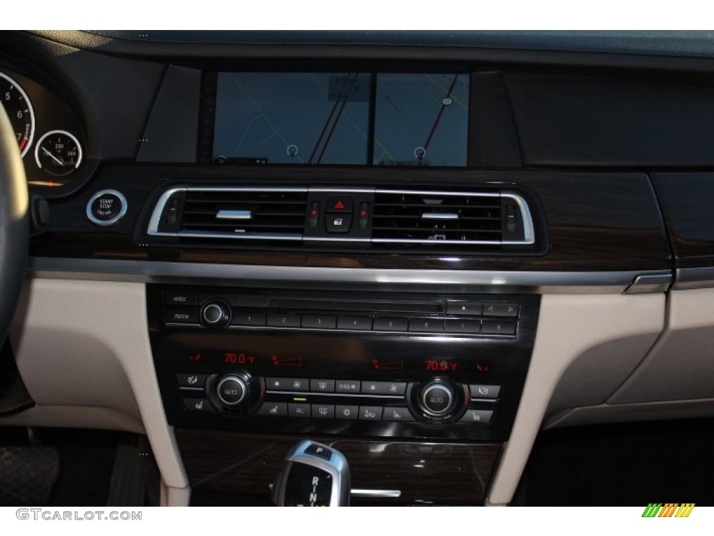 2012 7 Series 750Li Sedan - Dark Graphite Metallic / Oyster/Black photo #14