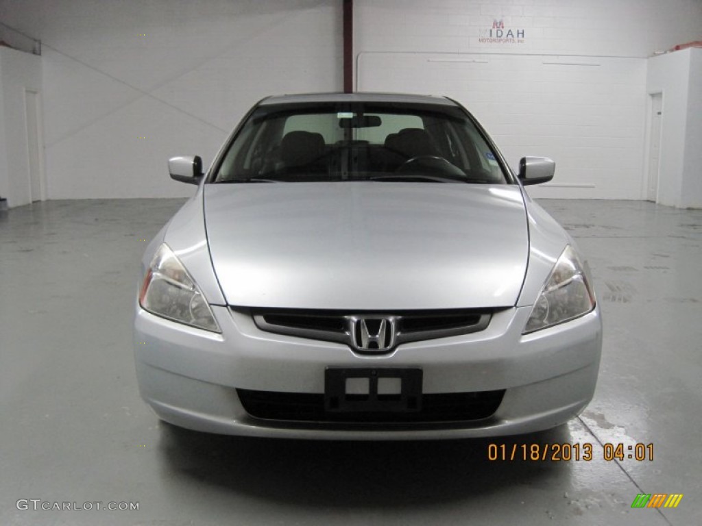 2003 Accord EX-L Sedan - Satin Silver Metallic / Black photo #7