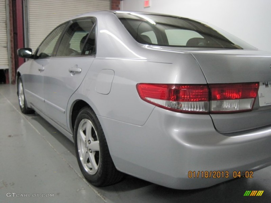 2003 Accord EX-L Sedan - Satin Silver Metallic / Black photo #14