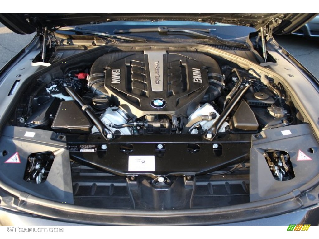 2012 7 Series 750Li Sedan - Dark Graphite Metallic / Oyster/Black photo #29