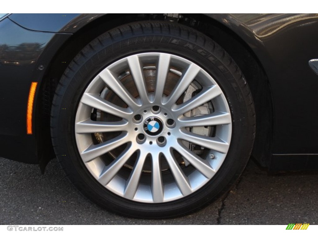 2012 7 Series 750Li Sedan - Dark Graphite Metallic / Oyster/Black photo #31