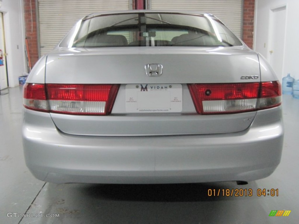2003 Accord EX-L Sedan - Satin Silver Metallic / Black photo #16