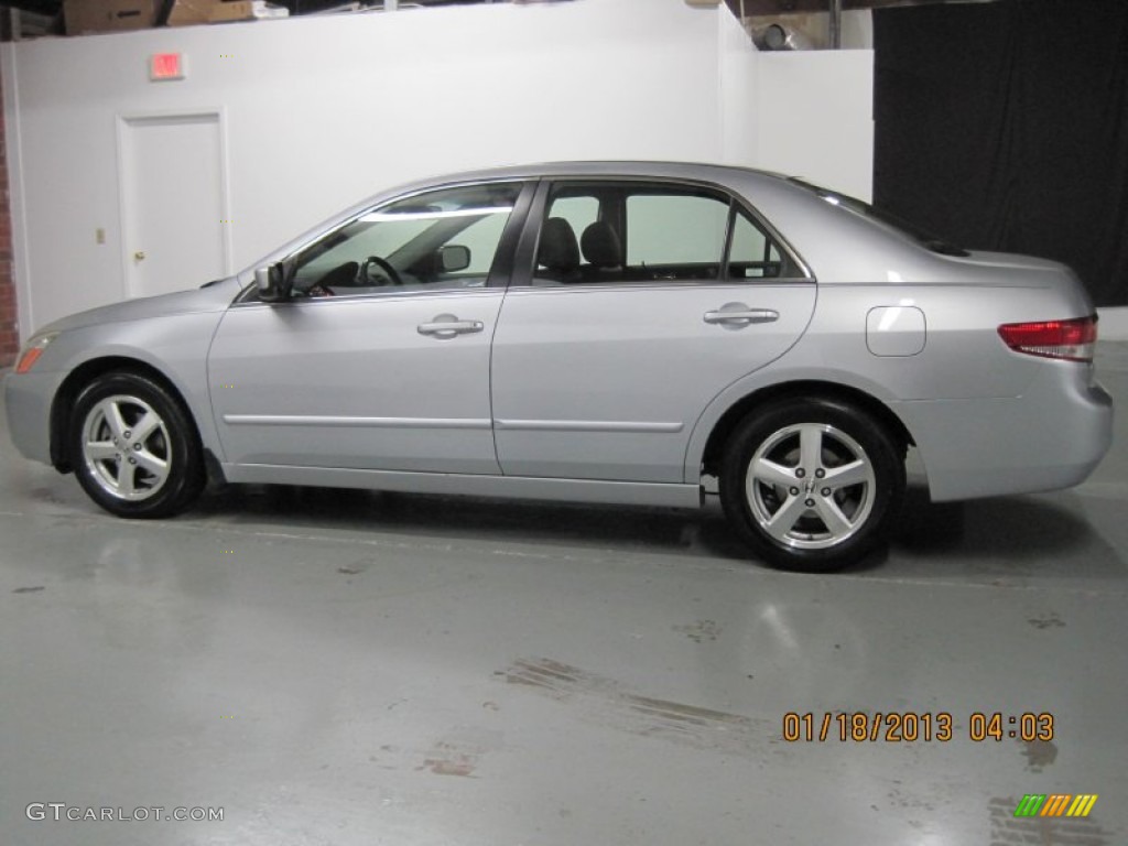 2003 Accord EX-L Sedan - Satin Silver Metallic / Black photo #18