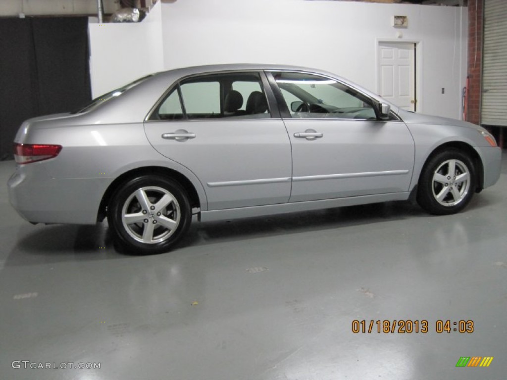 2003 Accord EX-L Sedan - Satin Silver Metallic / Black photo #19