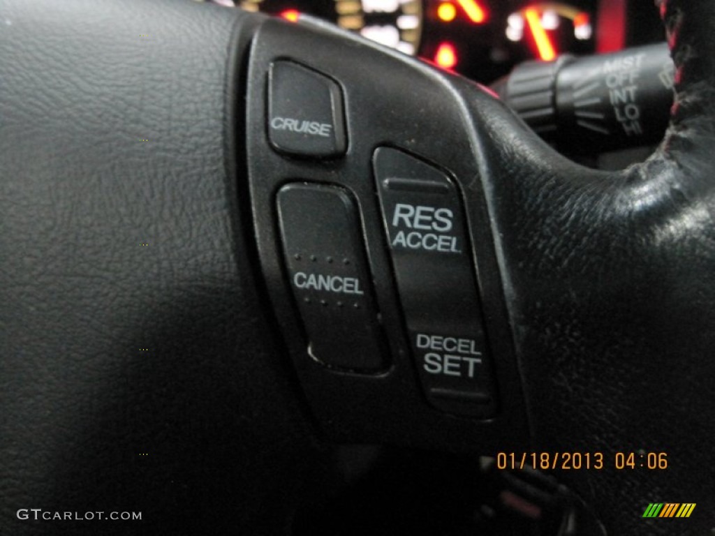2003 Accord EX-L Sedan - Satin Silver Metallic / Black photo #23
