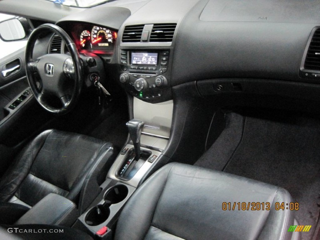 2003 Accord EX-L Sedan - Satin Silver Metallic / Black photo #31