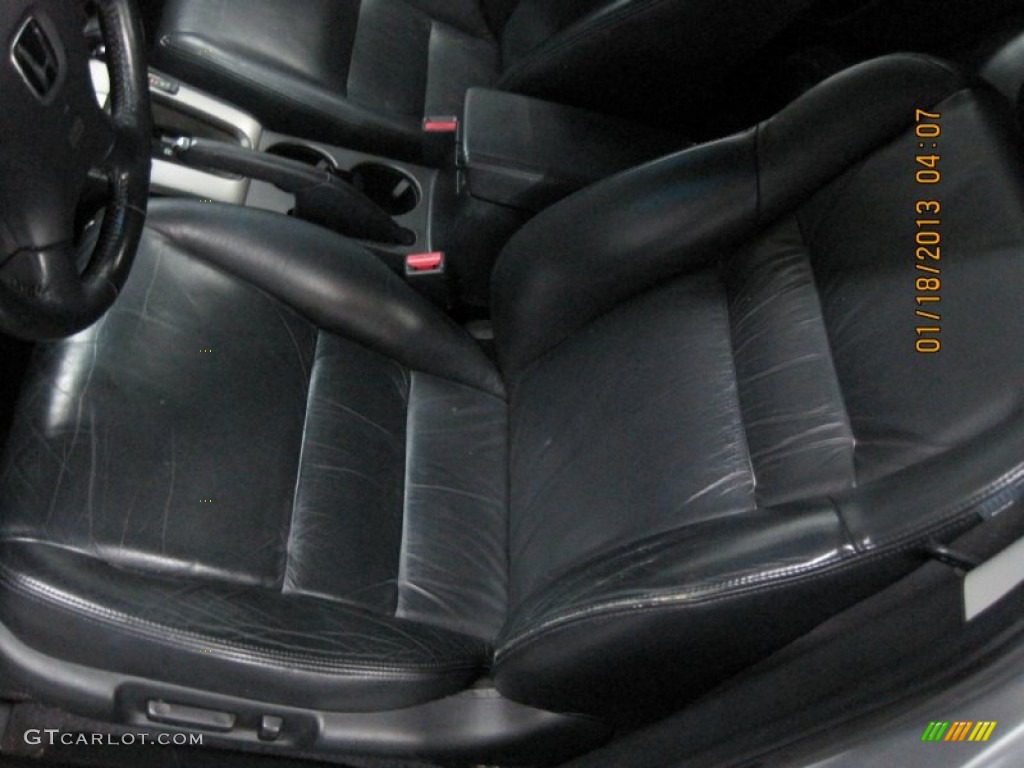 2003 Accord EX-L Sedan - Satin Silver Metallic / Black photo #33