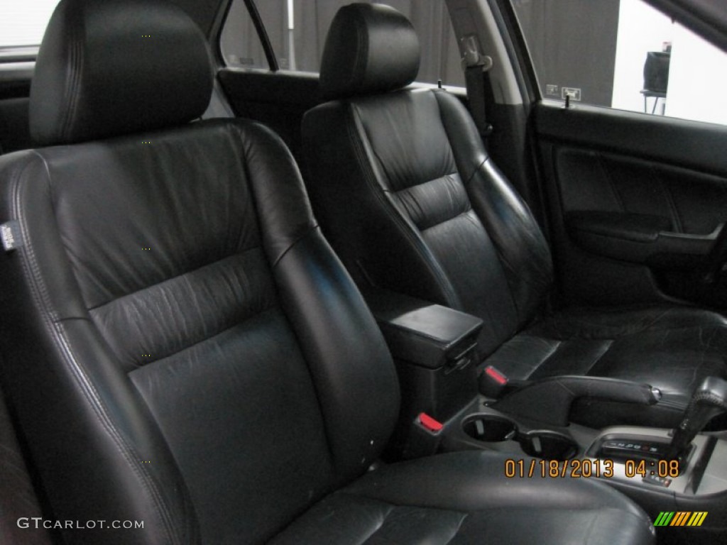 2003 Accord EX-L Sedan - Satin Silver Metallic / Black photo #35