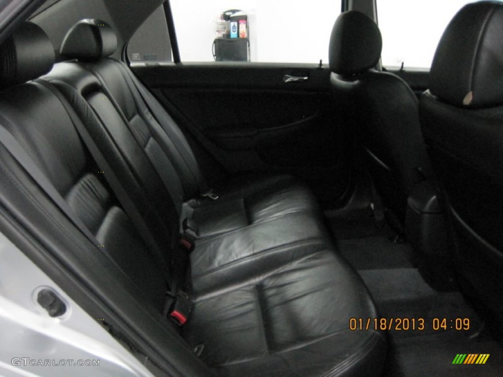 2003 Accord EX-L Sedan - Satin Silver Metallic / Black photo #37
