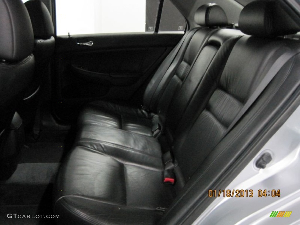 2003 Accord EX-L Sedan - Satin Silver Metallic / Black photo #38