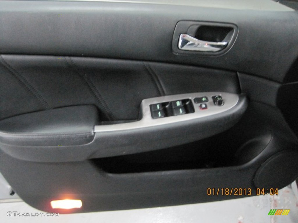 2003 Accord EX-L Sedan - Satin Silver Metallic / Black photo #40