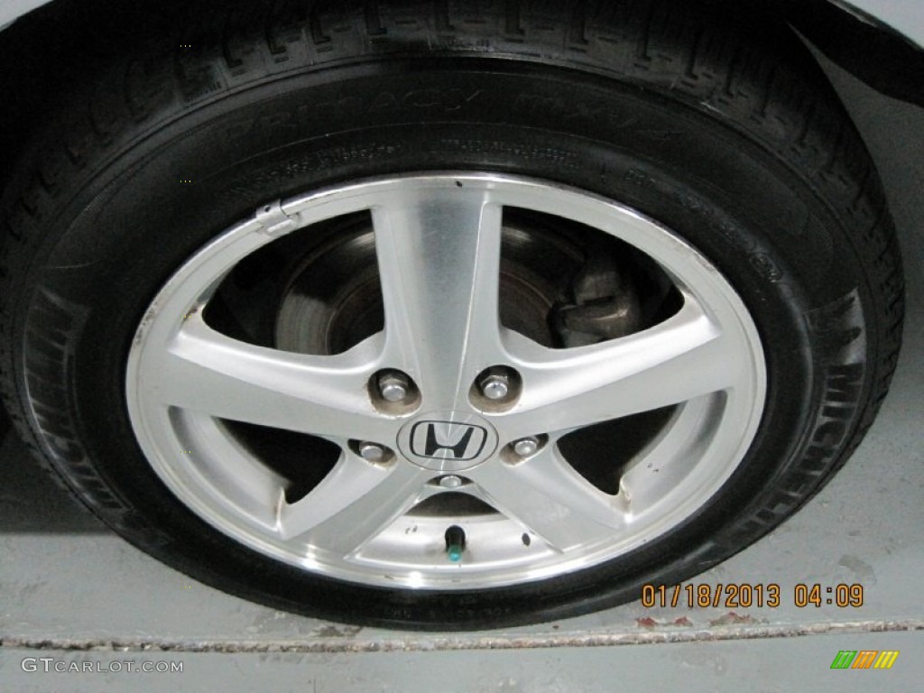 2003 Accord EX-L Sedan - Satin Silver Metallic / Black photo #42