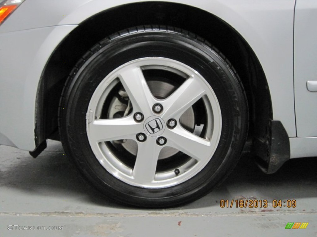2003 Accord EX-L Sedan - Satin Silver Metallic / Black photo #43