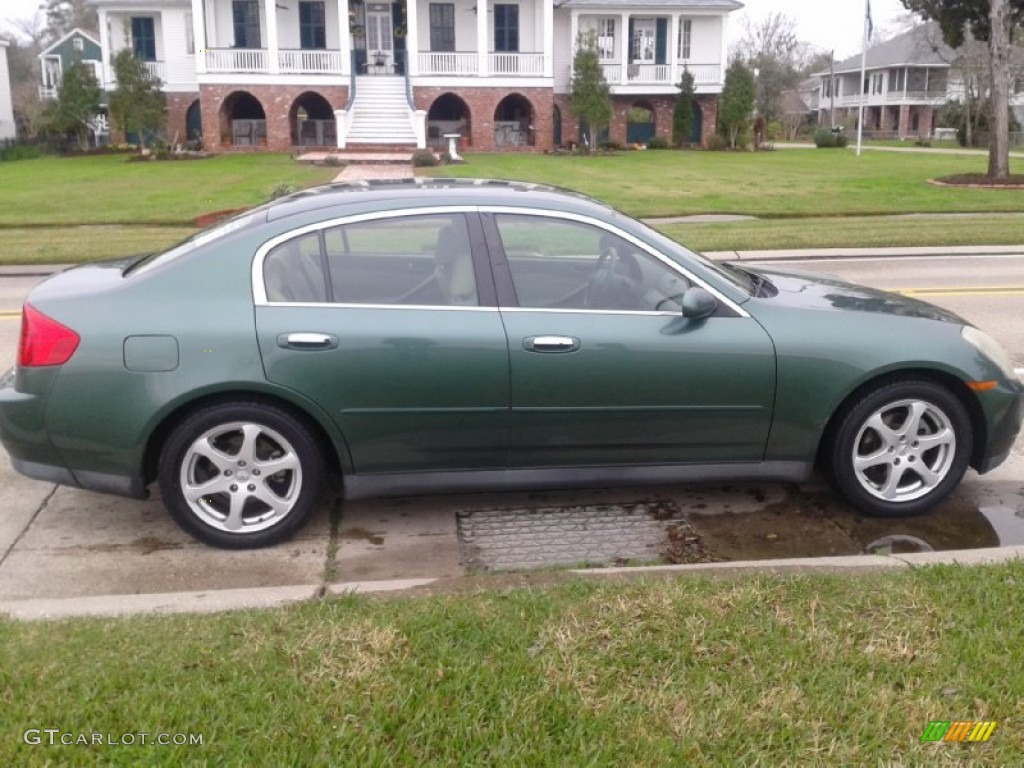 Emerald Mist Metallic Infiniti G