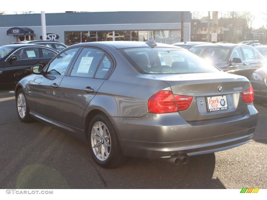 2010 3 Series 328i xDrive Sedan - Space Gray Metallic / Black photo #7