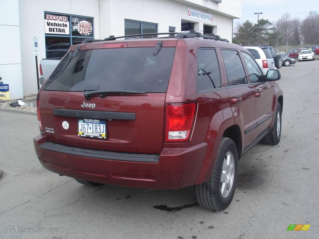 2008 Grand Cherokee Laredo 4x4 - Red Rock Crystal Pearl / Dark Slate Gray photo #2