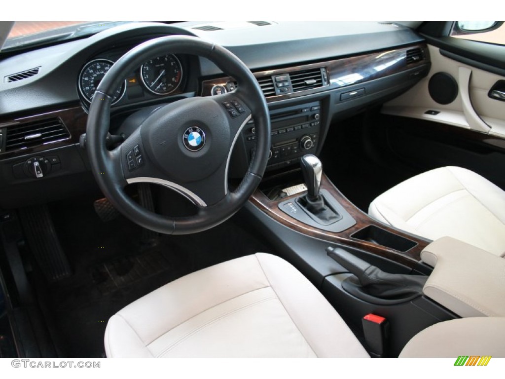 2011 3 Series 328i xDrive Coupe - Deep Sea Blue Metallic / Oyster/Black Dakota Leather photo #8
