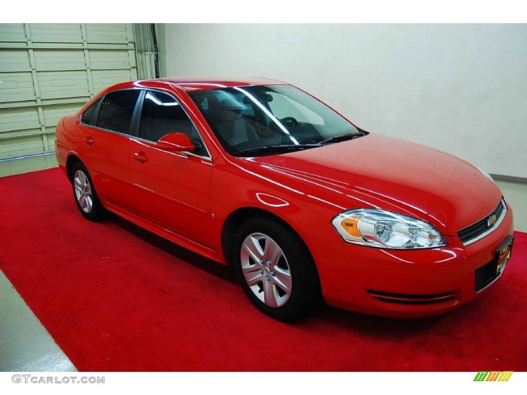 2009 Impala LS - Victory Red / Gray photo #1