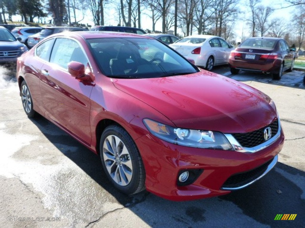 San Marino Red 2013 Honda Accord EX-L Coupe Exterior Photo #76079470