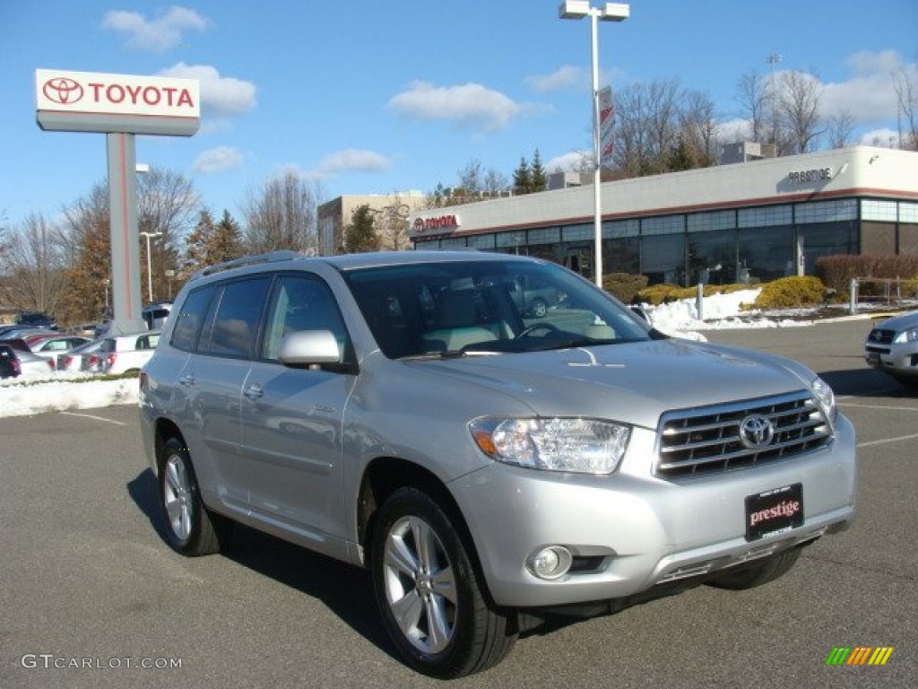 2010 Highlander Limited 4WD - Classic Silver Metallic / Ash photo #1