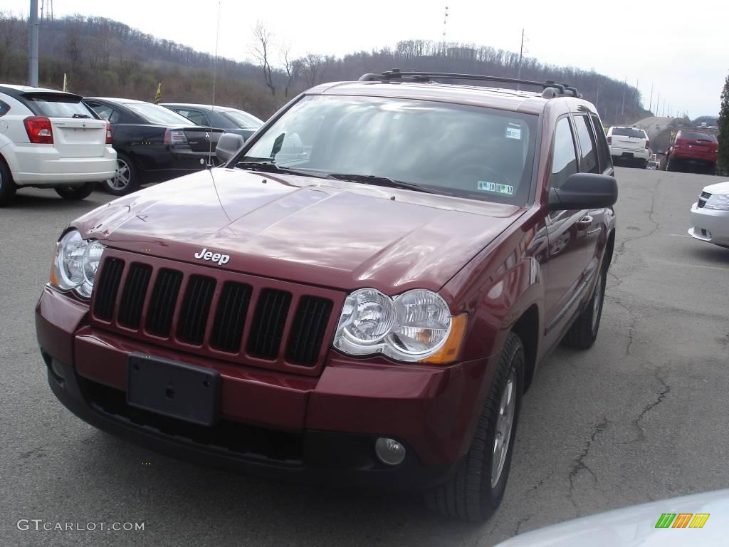 2008 Grand Cherokee Laredo 4x4 - Red Rock Crystal Pearl / Dark Slate Gray photo #16