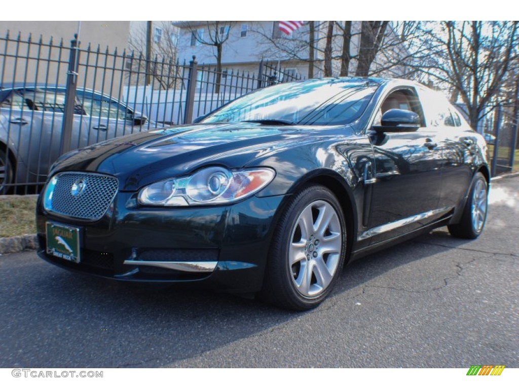 Botanical Green Metallic Jaguar XF