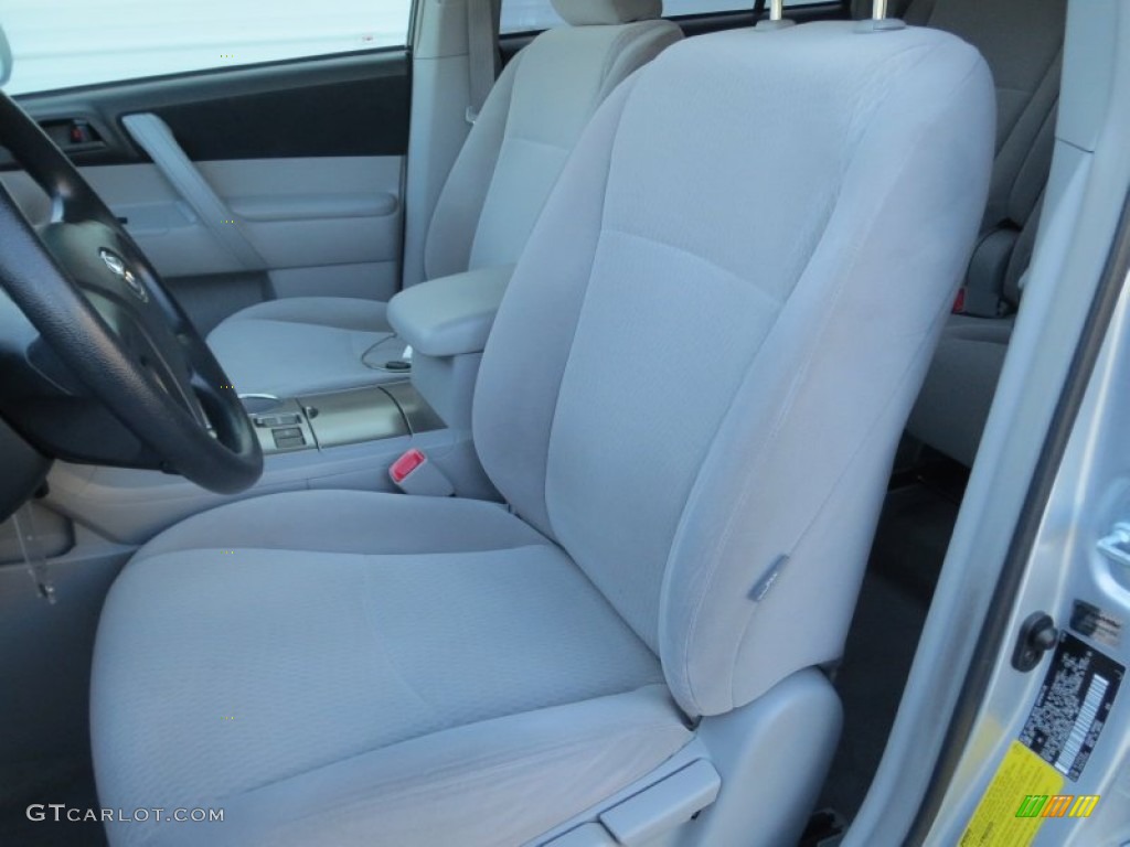 2008 Toyota Highlander Standard Highlander Model Front Seat Photo #76081688
