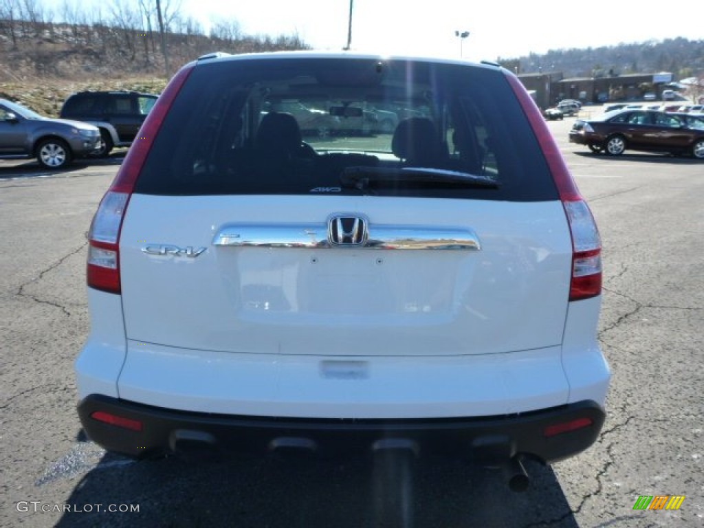 2009 CR-V EX-L 4WD - Taffeta White / Gray photo #3