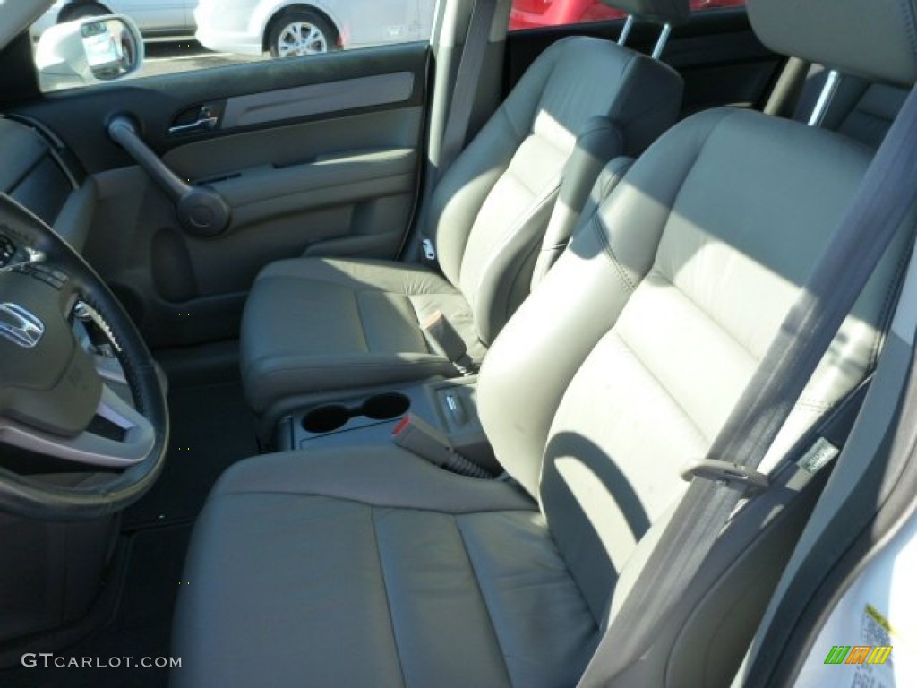 Gray Interior 2009 Honda CR-V EX-L 4WD Photo #76081799