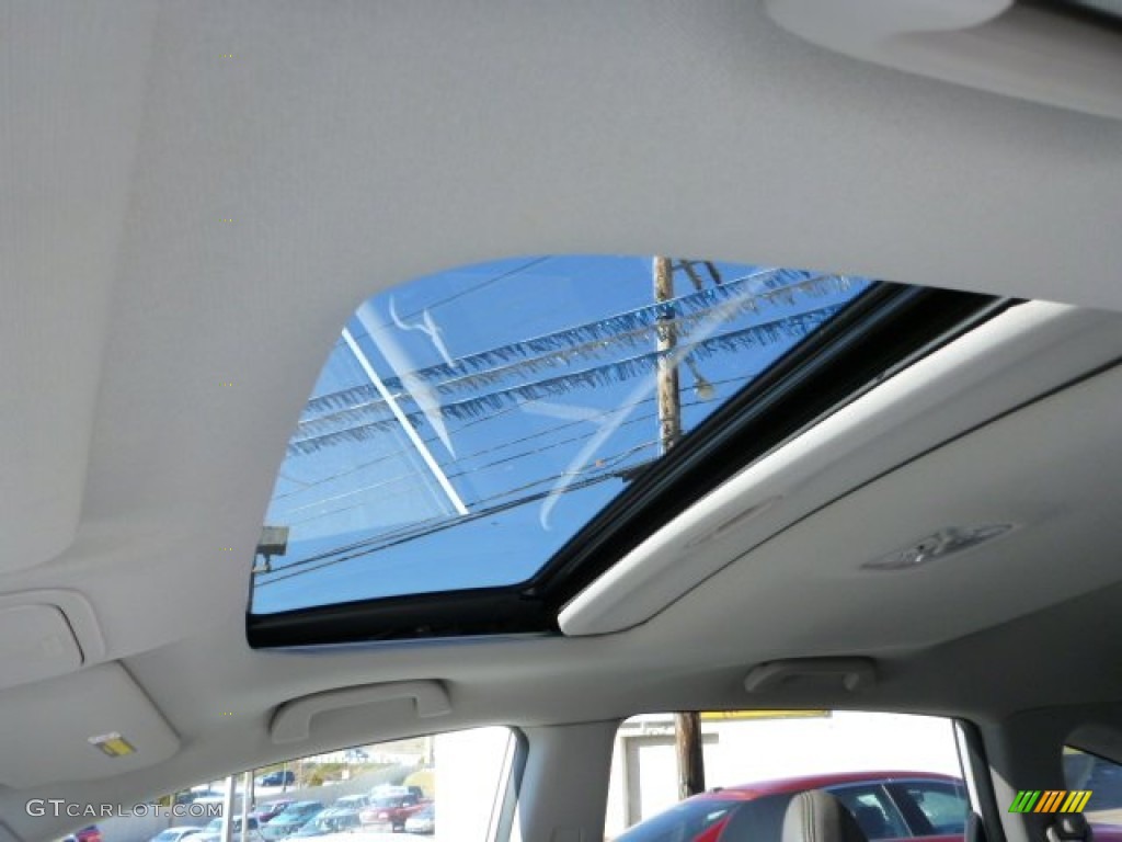 2009 CR-V EX-L 4WD - Taffeta White / Gray photo #12