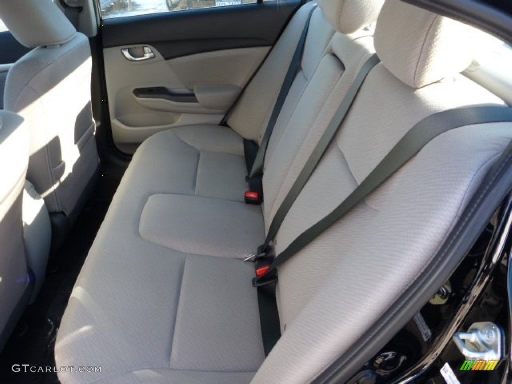 2013 Honda Civic EX Sedan Rear Seat Photo #76081931