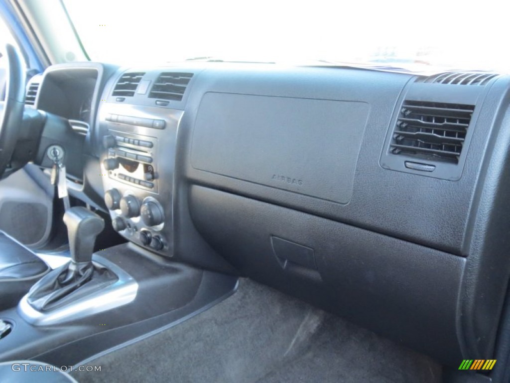 2006 Hummer H3 Standard H3 Model Ebony Black Dashboard Photo #76082279