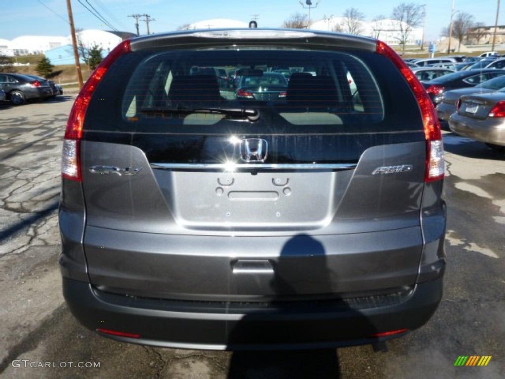 2013 CR-V LX AWD - Polished Metal Metallic / Gray photo #3