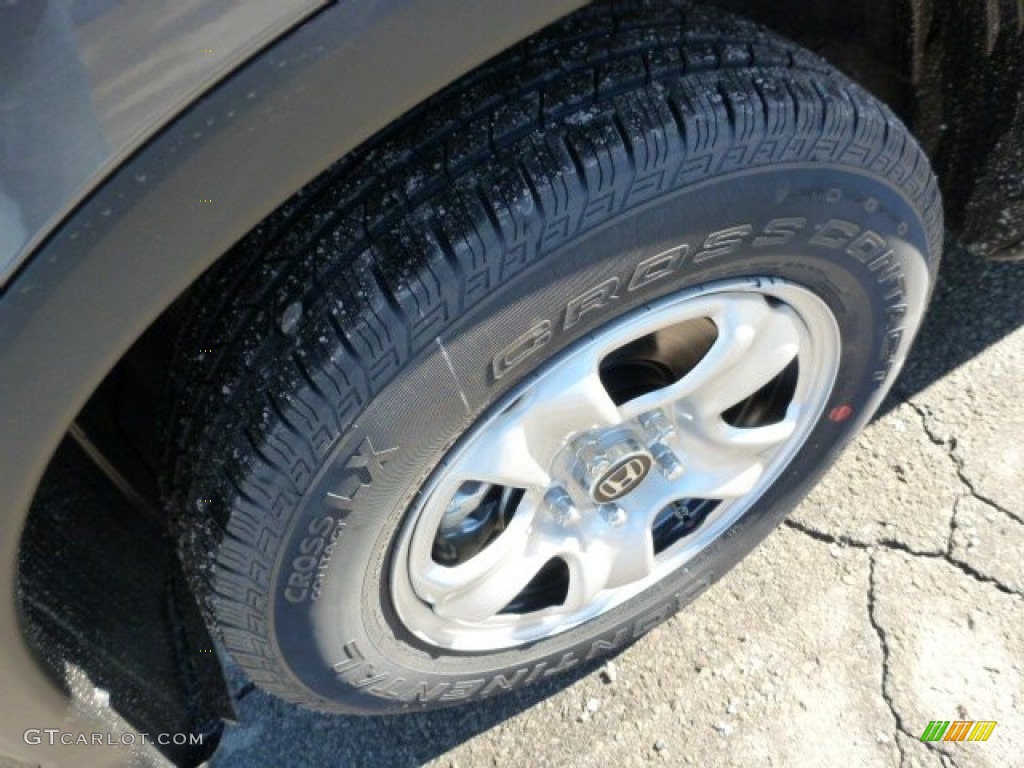 2013 CR-V LX AWD - Polished Metal Metallic / Gray photo #9