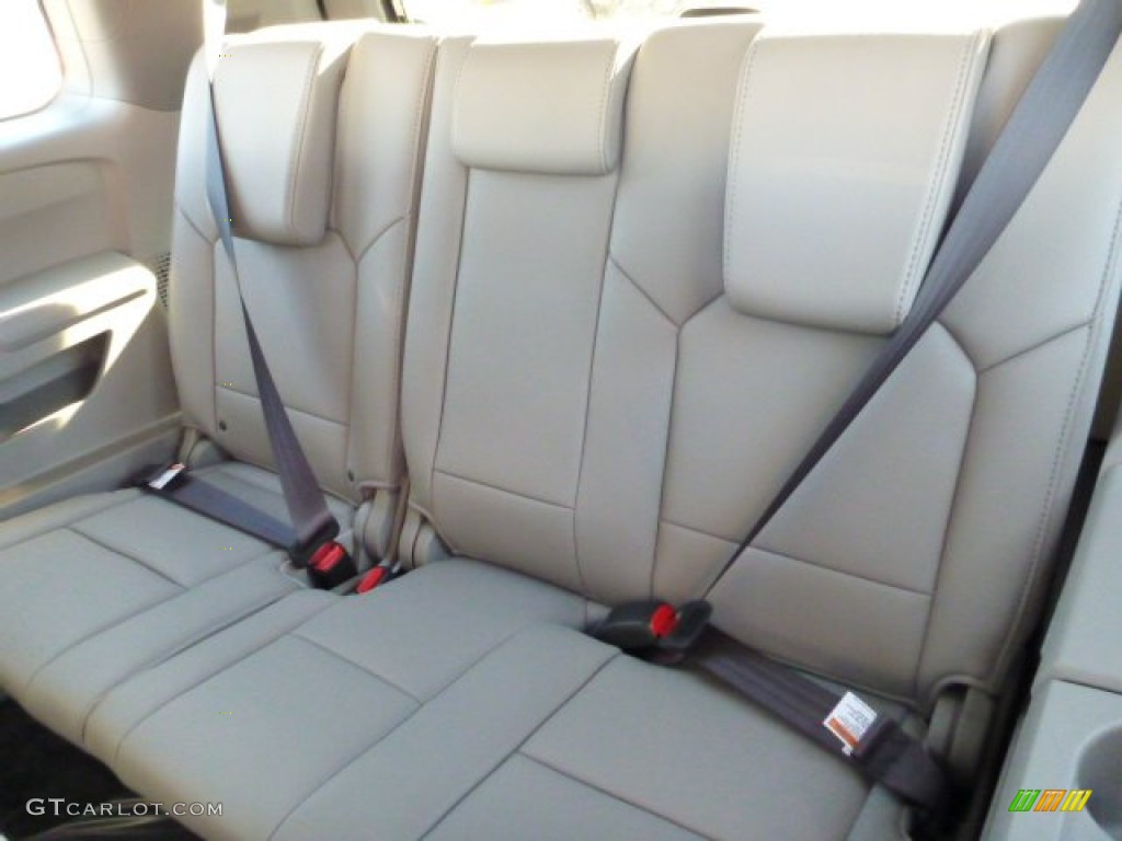 Gray Interior 2013 Honda Pilot EX-L 4WD Photo #76083215