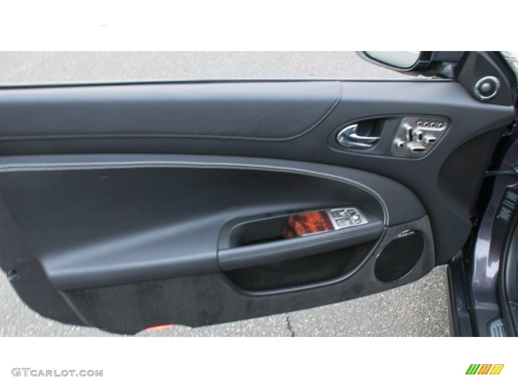 2010 Jaguar XK XK Convertible Warm Charcoal Door Panel Photo #76083447