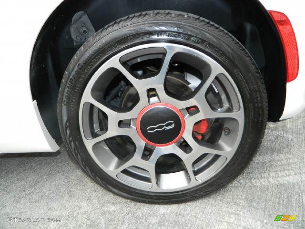 2012 Fiat 500 Sport Wheel Photo #76084729