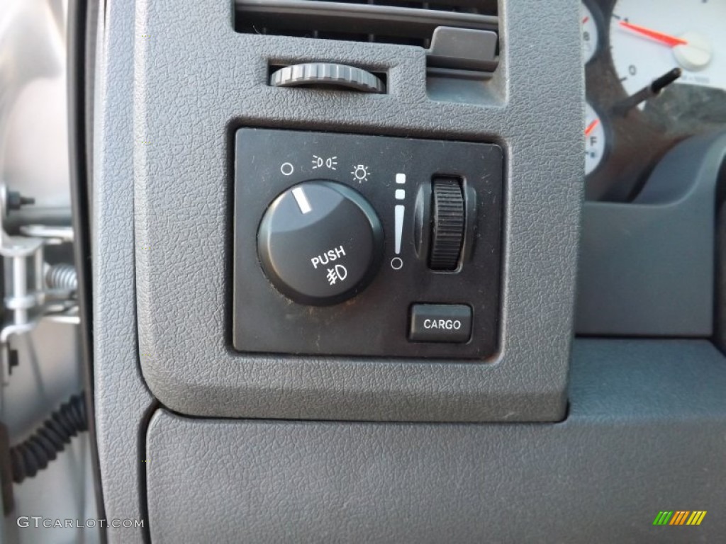 2007 Dodge Ram 2500 Big Horn Edition Quad Cab 4x4 Controls Photo #76085297