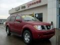 2006 Red Brawn Pearl Nissan Pathfinder SE 4x4  photo #2