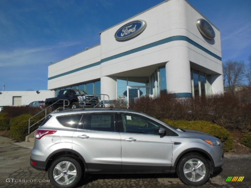 2013 Escape SE 1.6L EcoBoost 4WD - Ingot Silver Metallic / Charcoal Black photo #1